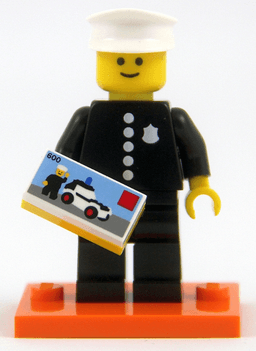 1978 Classic Police Officer, Series 18 (Complete Set with Stand and Accessories)