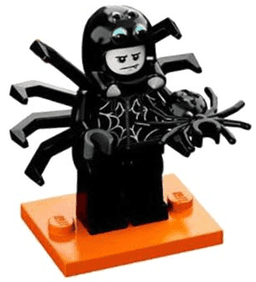 Spider Suit Boy, Series 18 (Complete Set with Stand and Accessories)