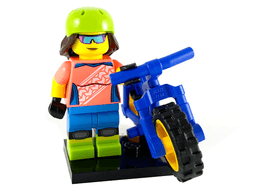 Mountain Biker, Series 19 (Complete Set with Stand and Accessories)