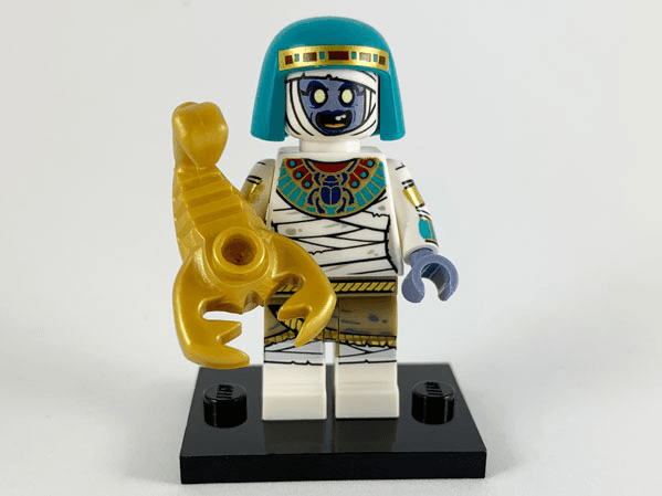 LEGO Mummy Queen, Series 19 (Complete Set with Stand and Accessories) (col19-6) set, 2019