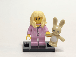 Pajama Girl, Series 20 (Complete Set with Stand and Accessories)
