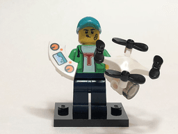 Drone Boy, Series 20 (Complete Set with Stand and Accessories)