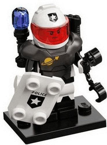 LEGO Space Police Guy, Series 21 (Complete Set with Stand and Accessories) (col21-10) set, 2021