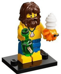 Shipwreck Survivor, Series 21 (Complete Set with Stand and Accessories)