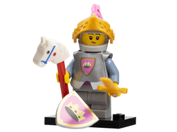 LEGO Knight of the Yellow Castle, Series 23 (Complete Set with Stand and Accessories) (col23-11) set