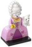 LEGO Rococo Aristocrat, Series 24 (Complete Set with Stand and Accessories) (col24-10) set, 2023