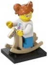 LEGO Rockin' Horse Rider, Series 24 (Complete Set with Stand and Accessories) (col24-11) set, 2023