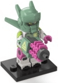 Robot Warrior, Series 24 (Complete Set with Stand and Accessories)