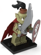 LEGO Orc, Series 24 (Complete Set with Stand and Accessories) (col24-7) set, 2023
