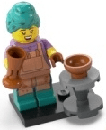 LEGO Potter, Series 24 (Complete Set with Stand and Accessories) (col24-9) set, 2023