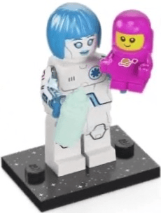 LEGO Nurse Android, Series 26 (Complete Set with Stand and Accessories) (col26-6) set