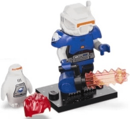 LEGO Ice Planet Explorer, Series 26 (Complete Set with Stand and Accessories) (col26-8) set