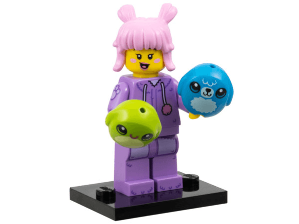 LEGO Plush Toy Collector, Series 27 (Complete Set with Stand and Accessories) (col27-5) set, 2025