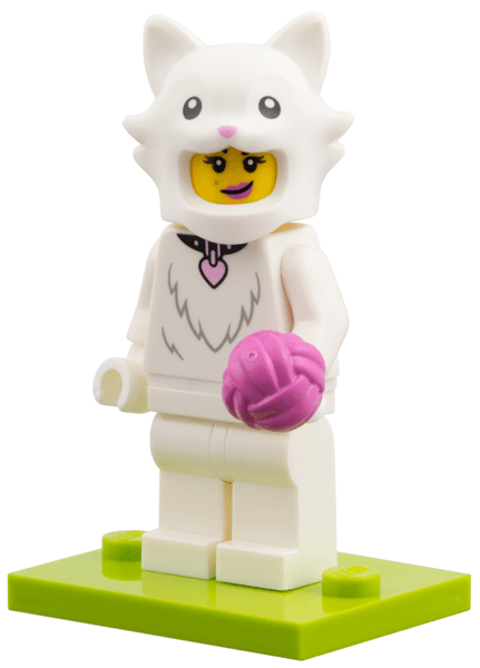 LEGO Fluffy Cat Costume (col28-2) LEGO Minifigure
