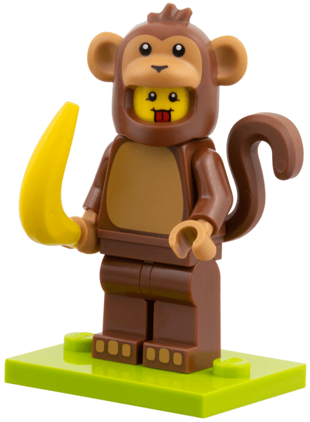 LEGO Monkey Costume (col28-4) LEGO Minifigure