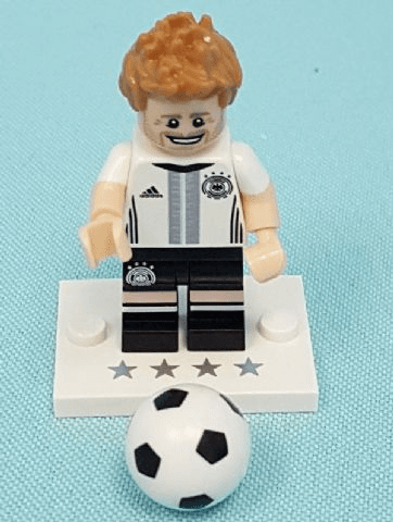 LEGO Benedikt Höwedes, Deutscher Fussball-Bund / DFB (Complete Set with Stand and Accessories) (coldfb-5) set, 2016
