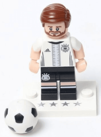 LEGO Shkodran Mustafi, Deutscher Fussball-Bund / DFB (Complete Set with Stand and Accessories) (coldfb-6) set, 2016