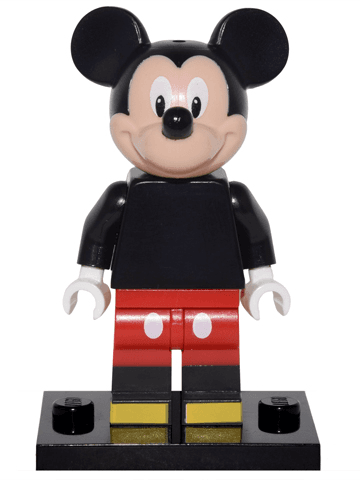 LEGO Mickey Mouse, Disney, Series 1 (Complete Set with Stand and Accessories) (coldis-12) set, 2016