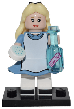 LEGO Alice, Disney, Series 1 (Complete Set with Stand and Accessories) (coldis-7) set