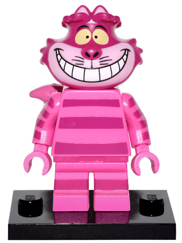 LEGO Cheshire Cat, Disney, Series 1 (Complete Set with Stand and Accessories) (coldis-8) set, 2016