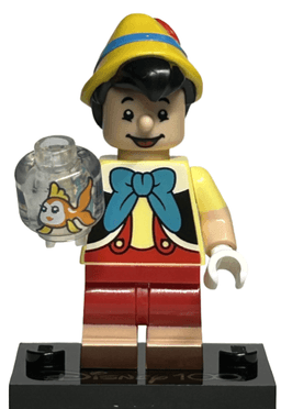 LEGO Pinocchio, Disney 100 (Complete Set with Stand and Accessories) (coldis100-2) set