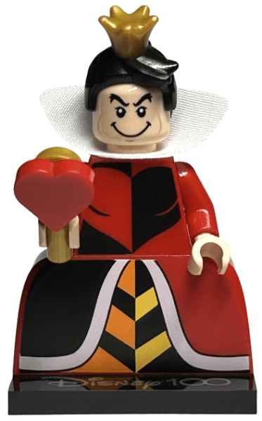 LEGO Queen of Hearts, Disney 100 (Complete Set with Stand and Accessories) (coldis100-7) set, 2023