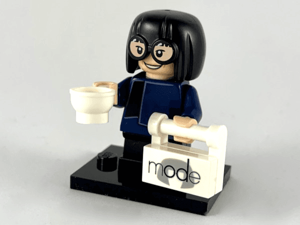 LEGO Edna Mode, Disney, Series 2 (Complete Set with Stand and Accessories) (coldis2-17) set, 2019