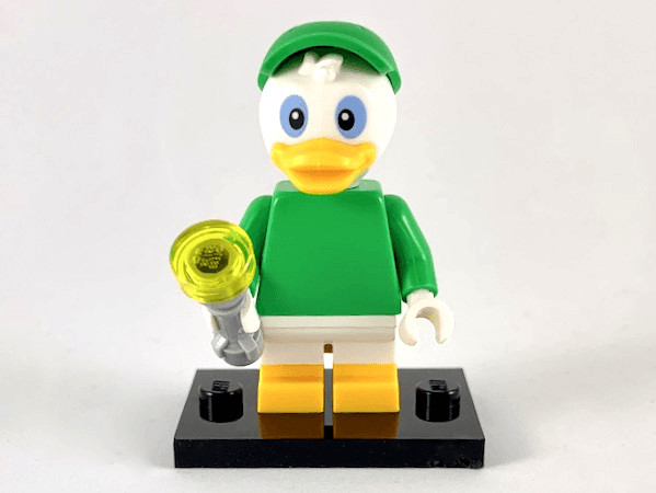 LEGO Louie Duck, Disney, Series 2 (Complete Set with Stand and Accessories) (coldis2-5) set, 2019