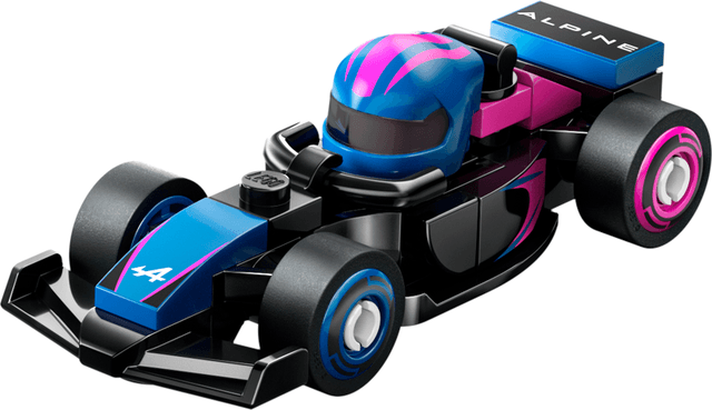 LEGO Alpine F1 Team Race Car, F1 Collectible Race Cars (colf1rc-6) set, 2025