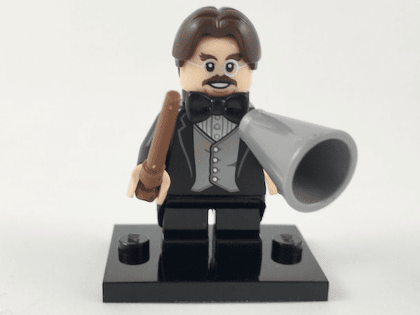 LEGO Professor Flitwick, Harry Potter, Series 1 (Complete Set with Stand and Accessories) (colhp-13) set, 2018