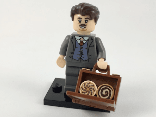 LEGO Jacob Kowalski, Harry Potter, Series 1 (Complete Set with Stand and Accessories) (colhp-19) set, 2018
