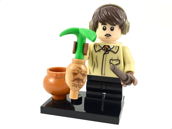 LEGO Neville Longbottom, Harry Potter, Series 1 (Complete Set with Stand and Accessories) (colhp-6) set, 2018