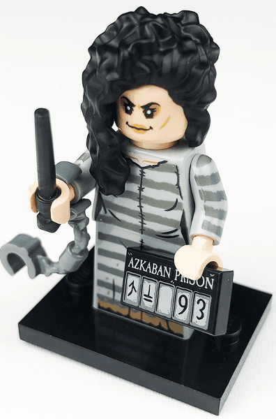 LEGO Bellatrix Lestrange, Harry Potter, Series 2 (Complete Set with Stand and Accessories) (colhp2-12) set, 2020