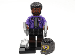 LEGO T'Challa Star-Lord, Marvel Studios, Series 1 (Complete Set with Stand and Accessories) (colmar-11) set