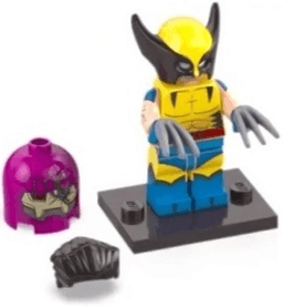 LEGO Wolverine, Marvel Studios, Series 2 (Complete Set with Stand and Accessories) (colmar2-12) set
