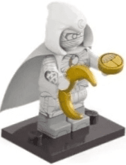 LEGO Moon Knight, Marvel Studios, Series 2 (Complete Set with Stand and Accessories) (colmar2-2) set, 2023