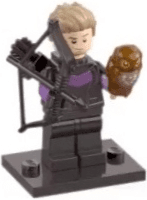 LEGO Hawkeye, Marvel Studios, Series 2 (Complete Set with Stand and Accessories) (colmar2-6) set, 2023