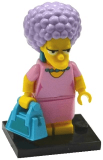 LEGO Patty, The Simpsons, Series 2 (Complete Set with Stand and Accessories) (colsim2-12) set, 2015
