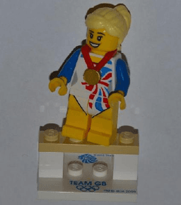 Flexible Gymnast, Team GB (Complete Set with Stand and Accessories)