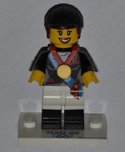 Horseback Rider, Team GB (Complete Set with Stand and Accessories)