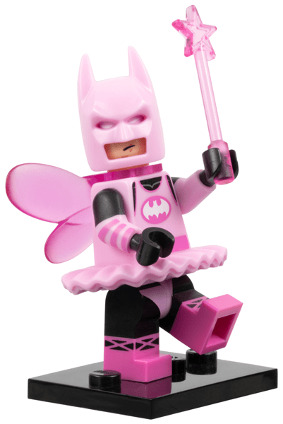 LEGO Fairy Batman, The LEGO Batman Movie, Series 1 (Complete Set with Stand and Accessories) (coltlbm-3) set, 2017