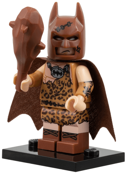 LEGO Clan of the Cave Batman, The LEGO Batman Movie, Series 1 (Complete Set with Stand and Accessories) (coltlbm-4) set, 2017