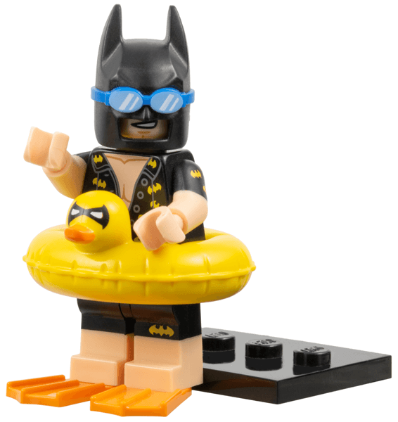 LEGO Vacation Batman, The LEGO Batman Movie, Series 1 (Complete Set with Stand and Accessories) (coltlbm-5) set, 2017