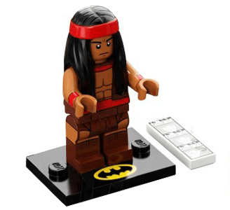 LEGO Apache Chief, The LEGO Batman Movie, Series 2 (Complete Set with Stand and Accessories) (coltlbm2-15) set, 2018