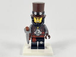Apocalypseburg Abe, The LEGO Movie 2 (Complete Set with Stand and Accessories)