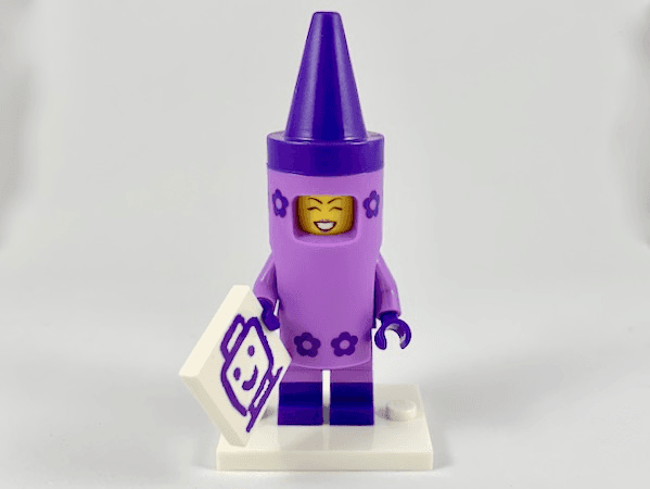 LEGO Crayon Girl, The LEGO Movie 2 (Complete Set with Stand and Accessories) (coltlm2-5) set, 2019