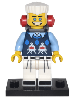 Zane, The LEGO Ninjago Movie (Complete Set with Stand and Accessories)