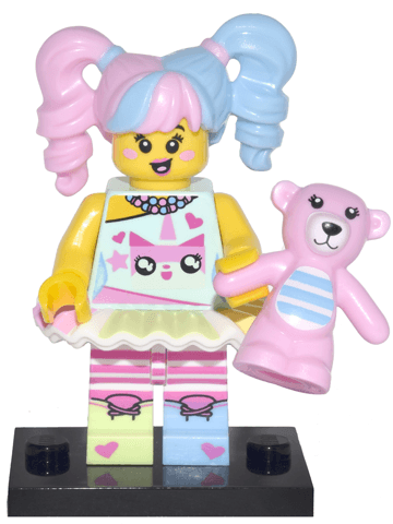 LEGO N-POP Girl, The LEGO Ninjago Movie (Complete Set with Stand and Accessories) (coltlnm-20) set, 2017