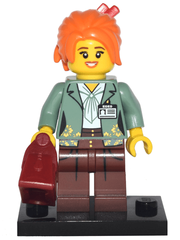 LEGO Misako, The LEGO Ninjago Movie (Complete Set with Stand and Accessories) (coltlnm-9) set, 2017