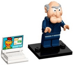 LEGO Statler, The Muppets (Complete Set with Stand and Accessories) (coltm-10) set